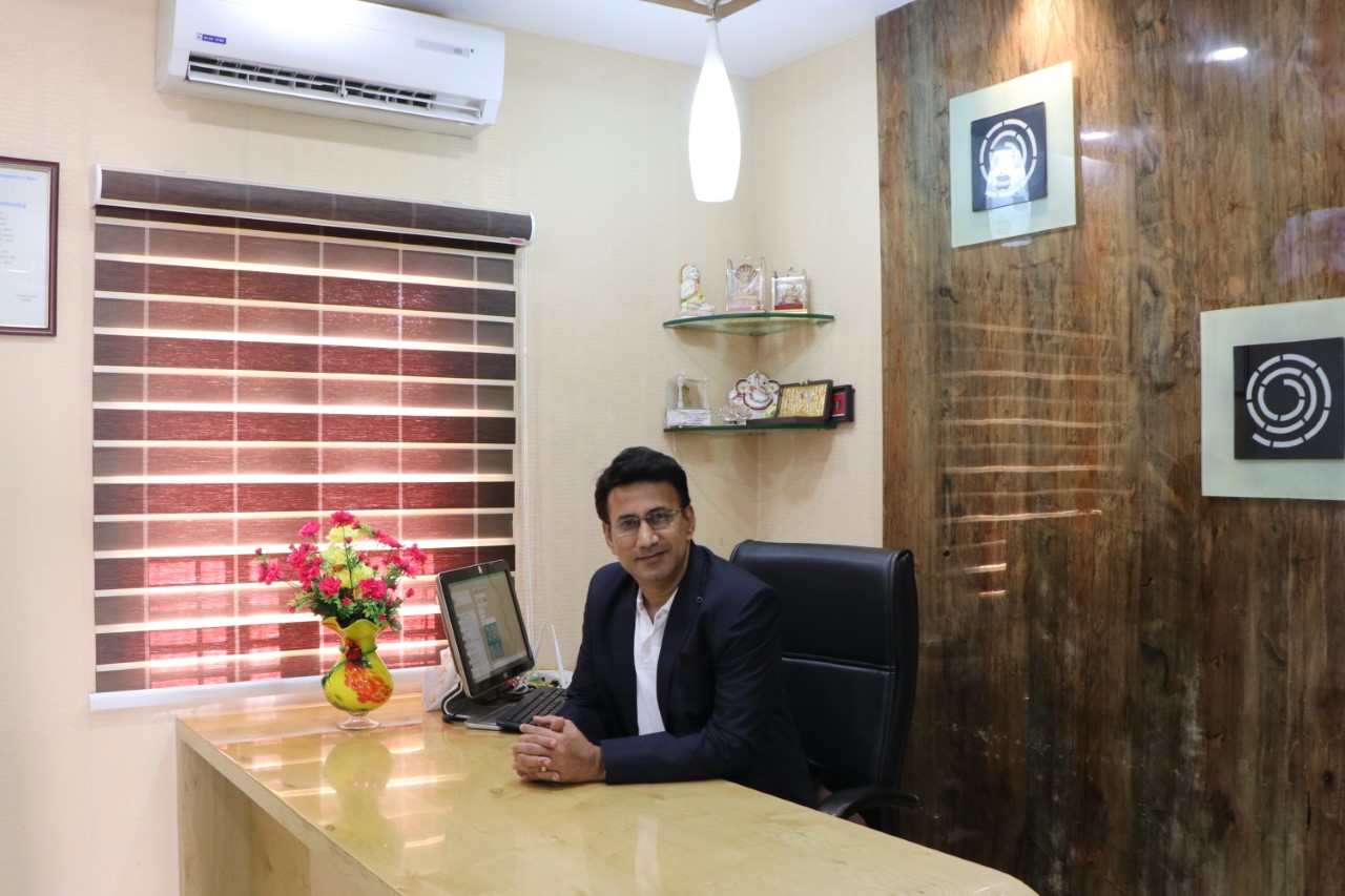CA. Rajesh Bagrecha at the head office